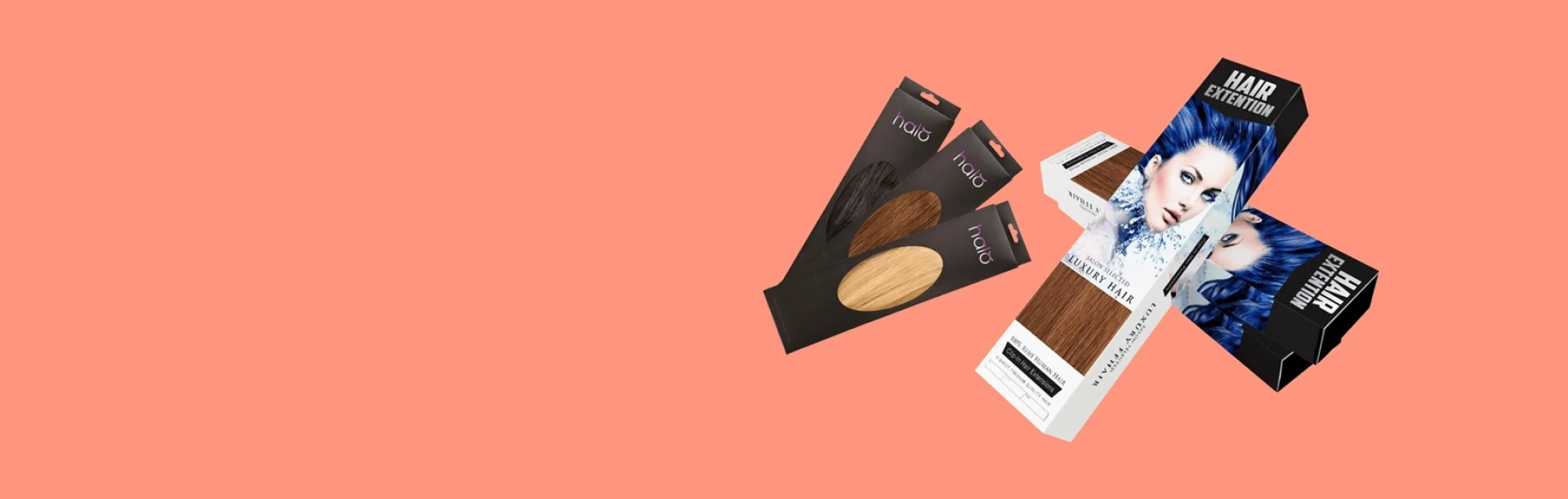 Custom Hair Extension Boxes