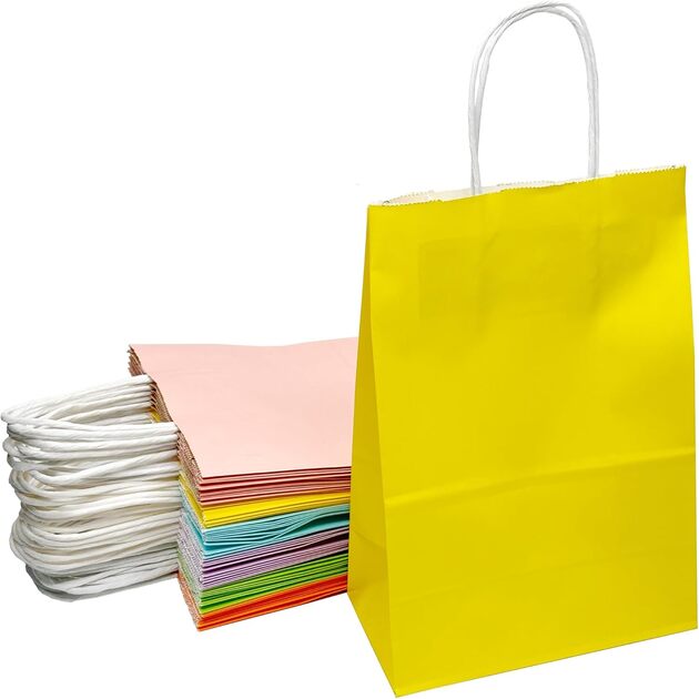 kraft shopping bags