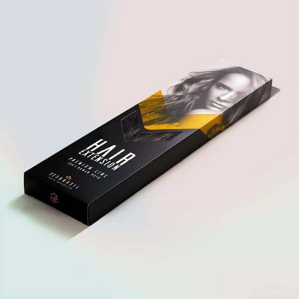 Matte Black Hair Extension Box