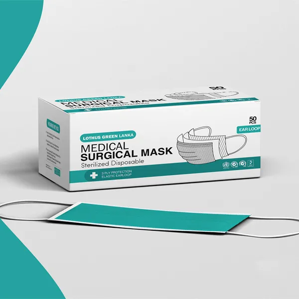 surgical face mask box