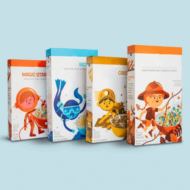 Custom Baby Cereal Box
