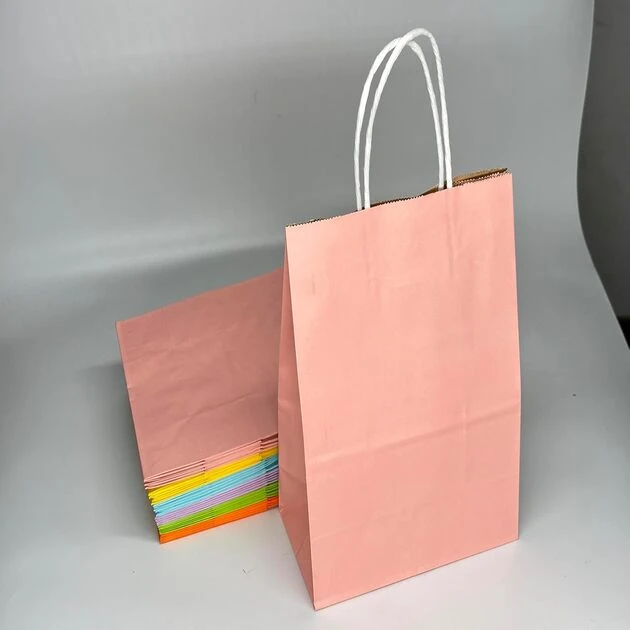 kraft paper gift bags
