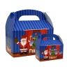 Custom Blue Gable Boxes Wholesale