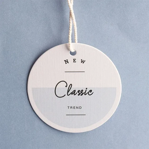 circle hangtags