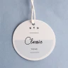 circle hangtags