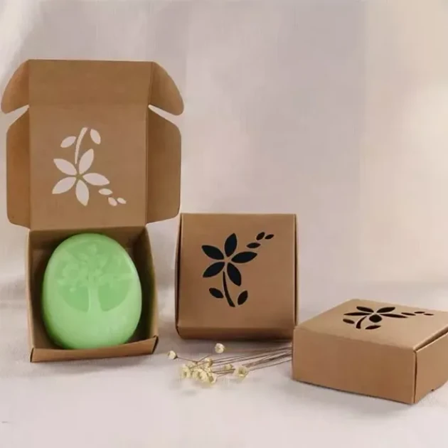 Printed Die Cut Kraft Boxes