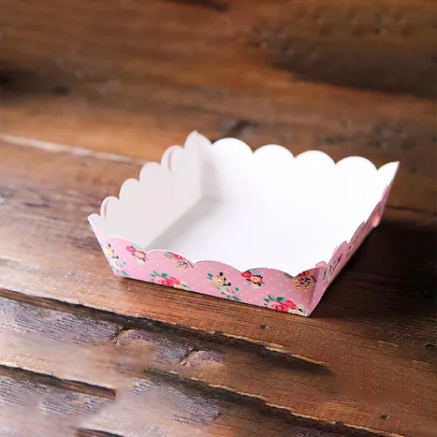 custom paper food trays packaging boxes