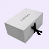 white cardboard shoe boxes