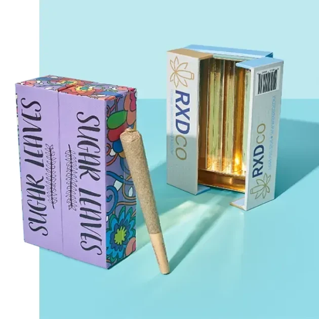 dispensary pre roll packaging boxes
