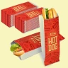 hot dog sleeve packaging