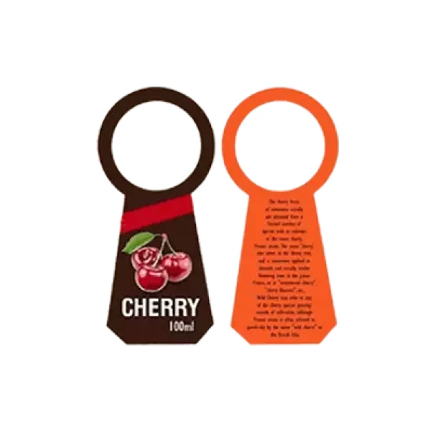 Custom Printed Juice Bottle Necker