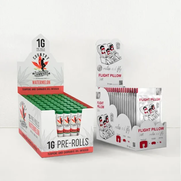 pre roll display packaging boxes