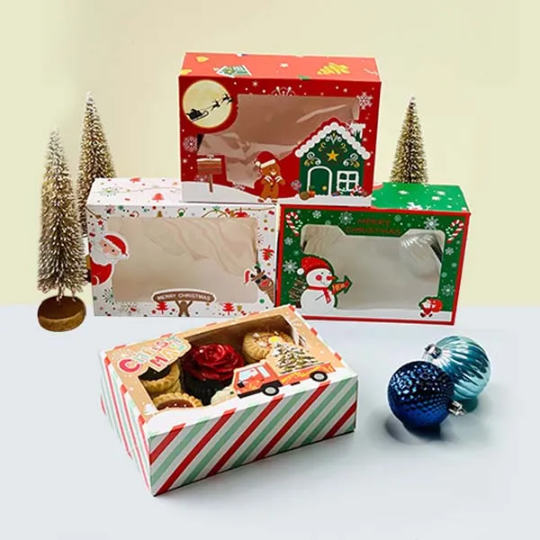 Christmas Cake Boxes Wholesale