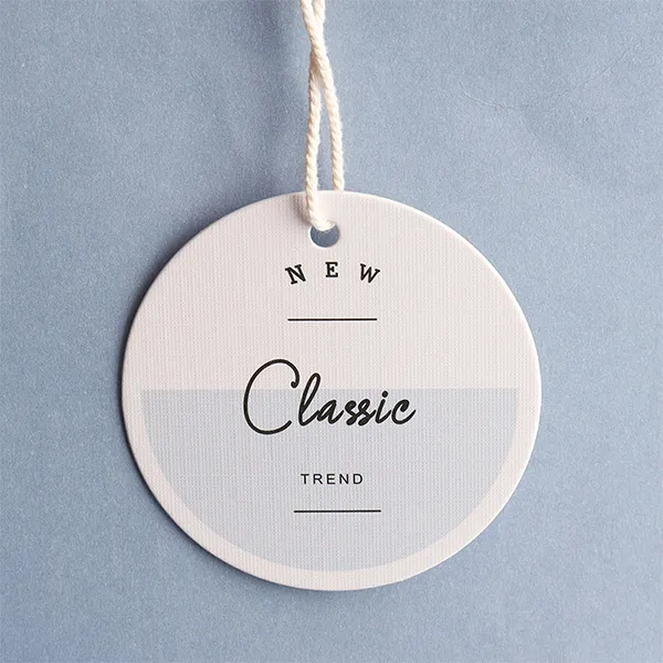 circle hangtags