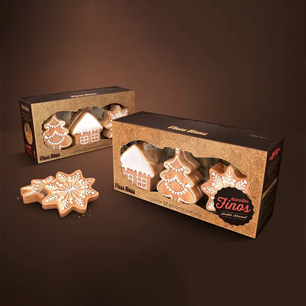 cookie boxes with window