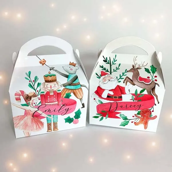 Christmas Gable Packaging Boxes