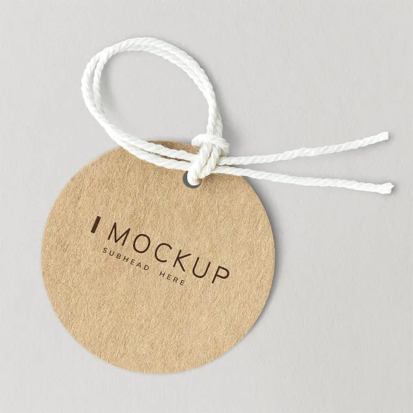 circle hang tags