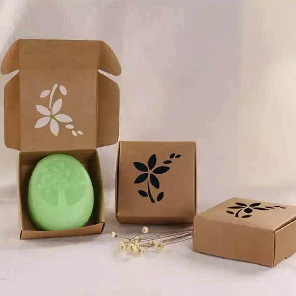 Printed Die Cut Kraft Boxes