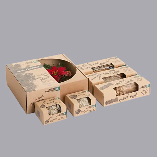 Custom Die Cut Kraft Boxes Packaging