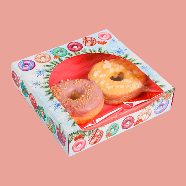 wholesale donut printed boxes