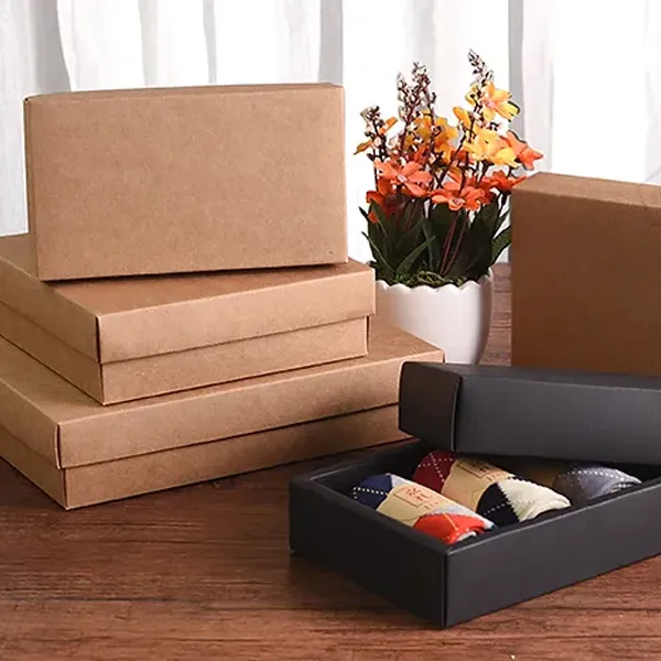 Custom Kraft Apparel Packaging Boxes