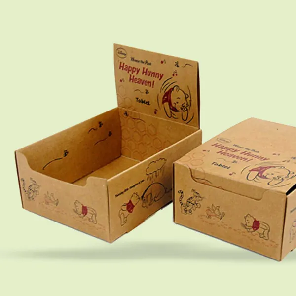 Custom Printed Kraft Display Boxes