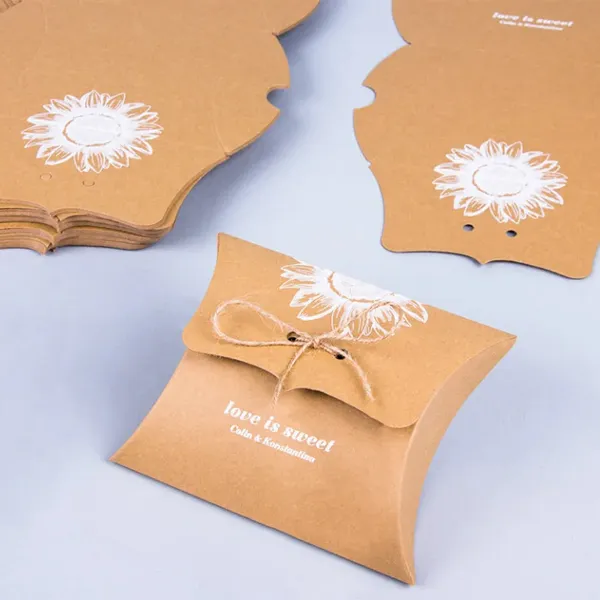 Kraft Paper Pillow Soap Packaging