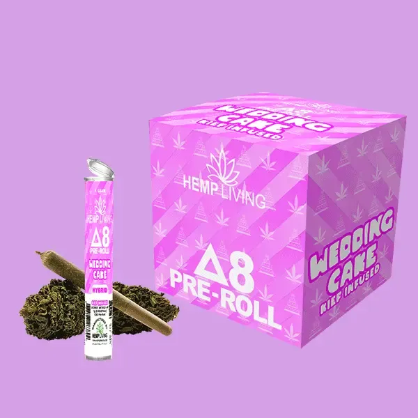 delta 8 pre roll box packaging