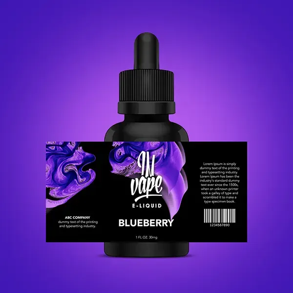 wholesale E Juice Label