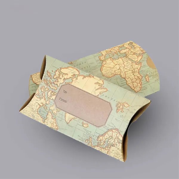 Fancy Paper Pillow Boxes Wholesale