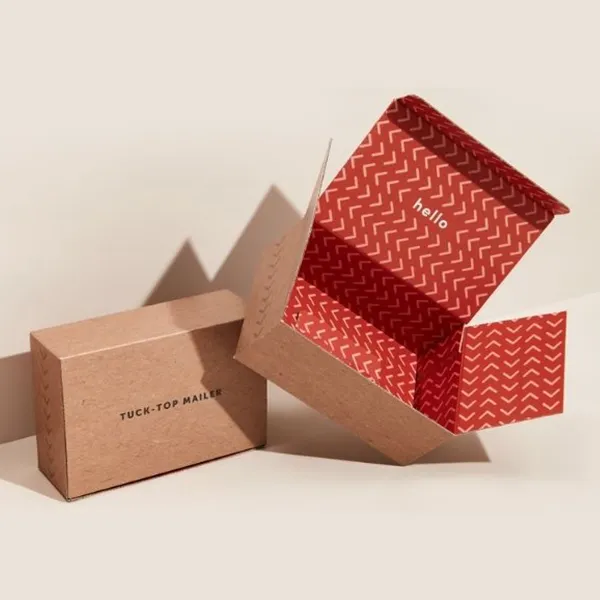 Custom Kraft Tuck Top Packaging