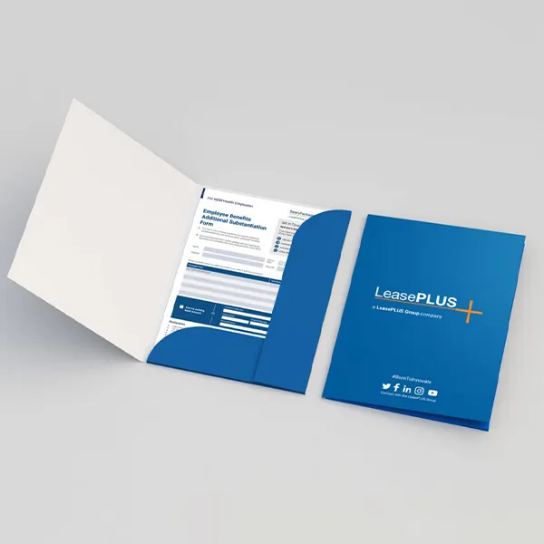 Printed Presentation Folders