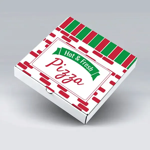 White Pizza Boxes