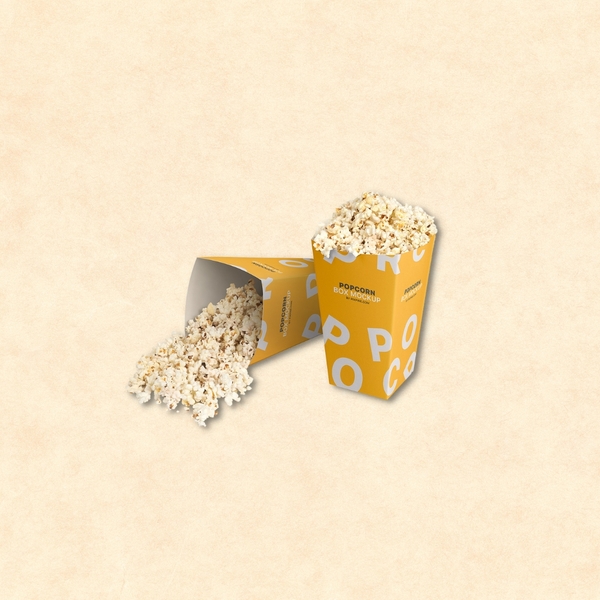 Custom Printed Popcorn Boxes