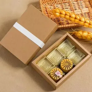 Custom kraft bakery packaging boxes