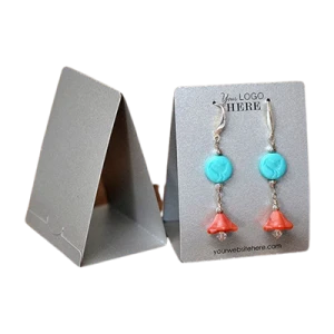 Custom Earring Packaging Cards