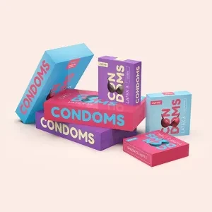 Custom Condom Boxes