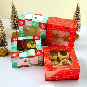 Christmas Cake Boxes