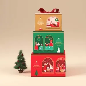 Custom Christmas Favour Boxes