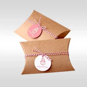 Custom Kraft Paper Pillow Soap Boxes