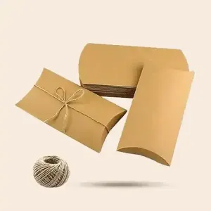 kraft pillow boxes