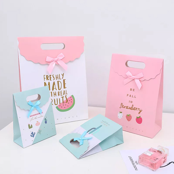 Pink Paper Bags