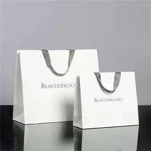 white paper bags